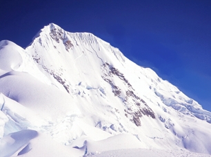 Quitaraju, 6035 metres in the Cordillera Blanca