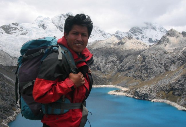Santa Cruz trek in the Andes of Peru