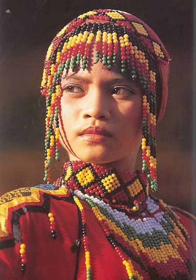 Yakan Girl in traditional dress