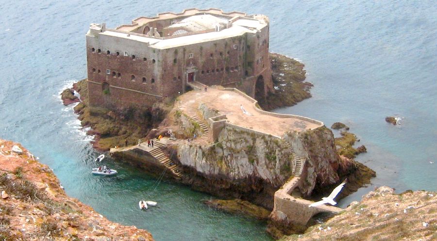 Fort of Sao Joao Baptista ( 1676 ) on Berlanga Island