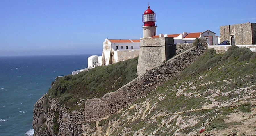 Lighthouse at Cabo de Sao Vicente ( Cape St. Vincent )