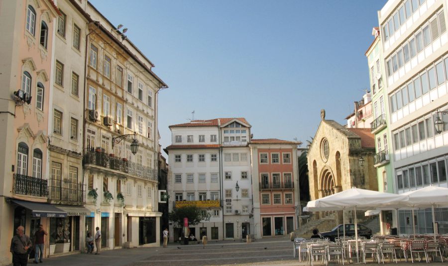 Commercial Square in Coimbra