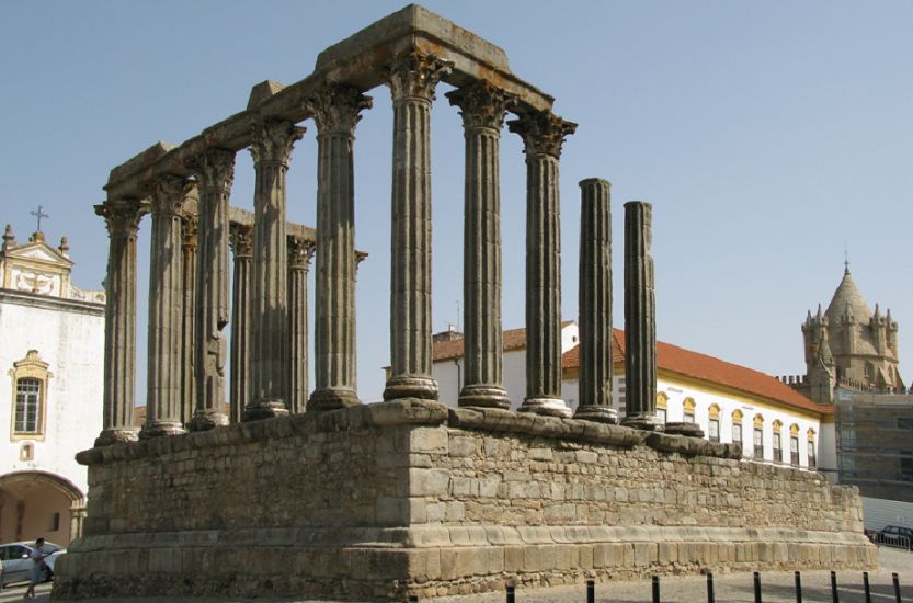 Roman Temple of Diana at Evora