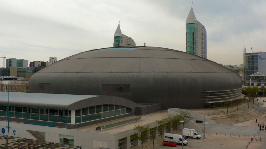 Pavilhao Atlantico indoor arena in Lisbon - capital city of Portugal