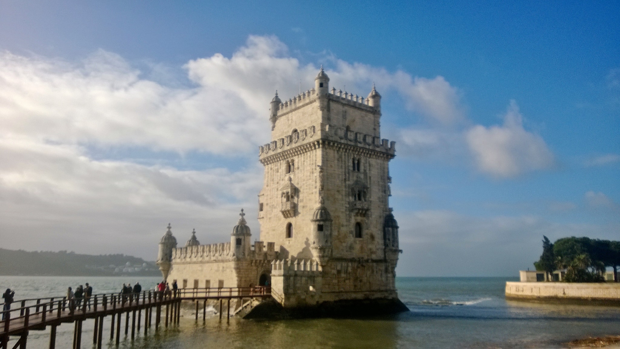 Belem Tower in Lisbon - capital city of Portugal