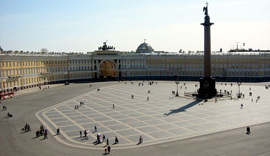 Palace Square in St Petersburg