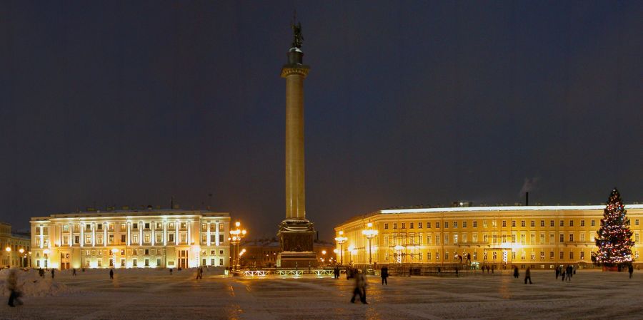 Palace Square in St Petersburg in St Petersburg