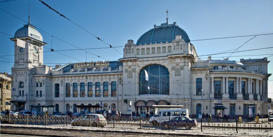 Vitebsky Railway Terminal in St Petersburg