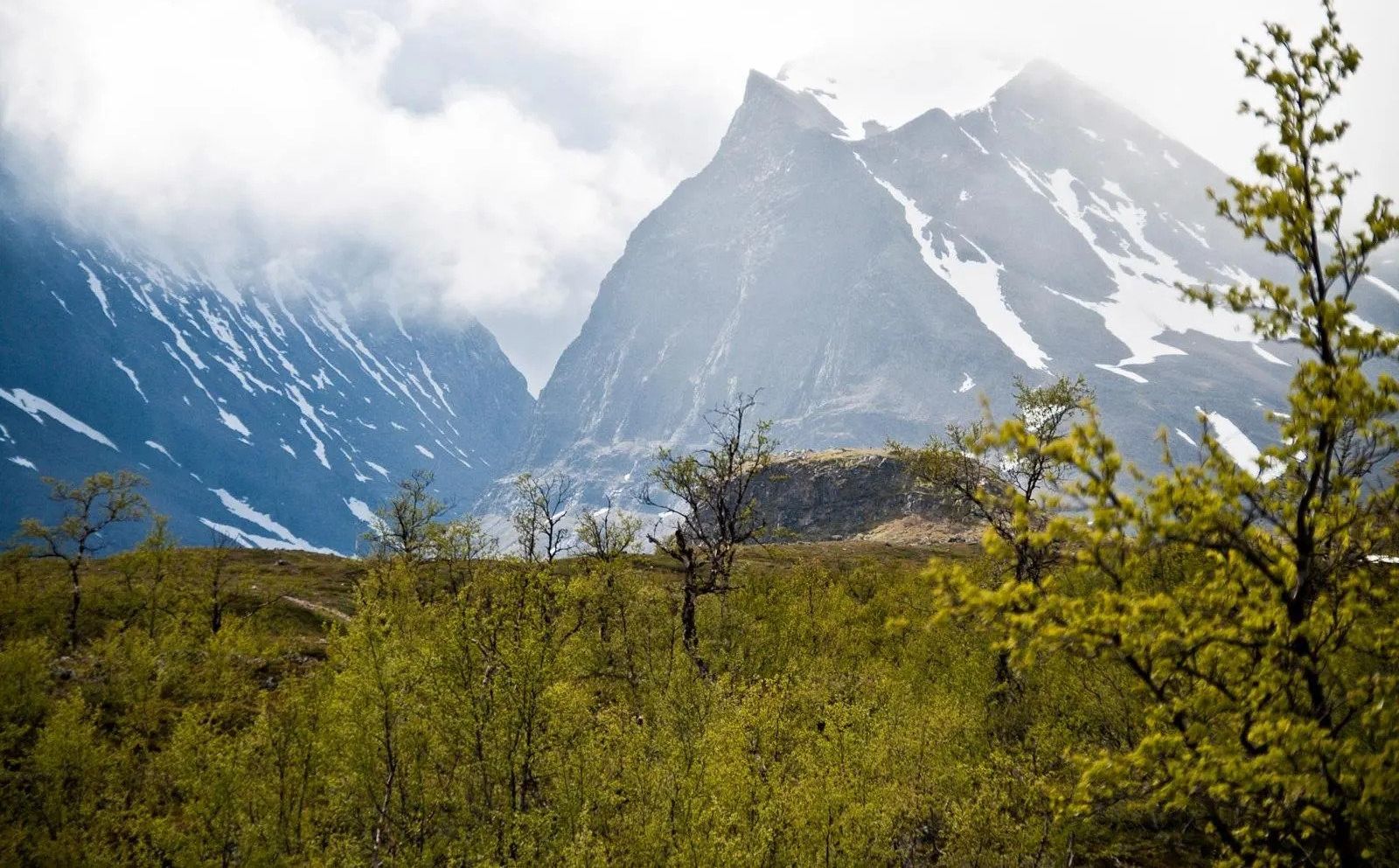 Kebnekaise Valley in arctic Sweden