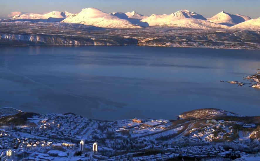 Narvik in Arctic Norway