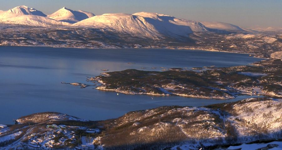 Narvik in Arctic Norway