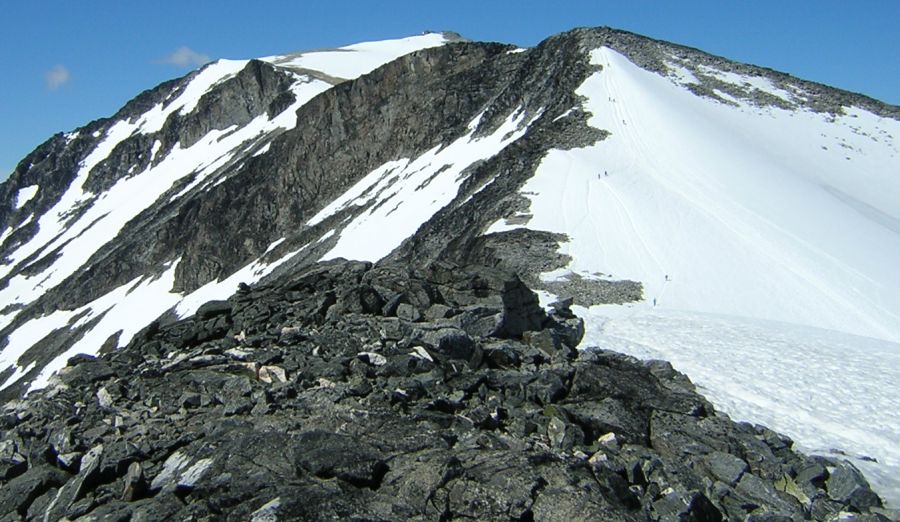 Ascent of Galdhopiggen - highest mountain in Norway