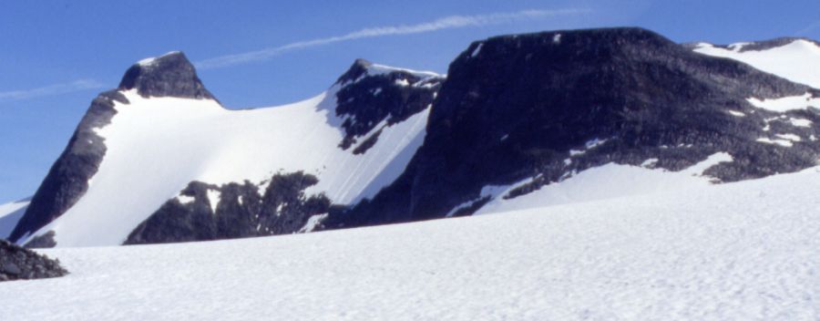 Lodalskpa on Jostedalsbreen Ice-cap in Norway