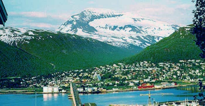Tromso in arctic Norway