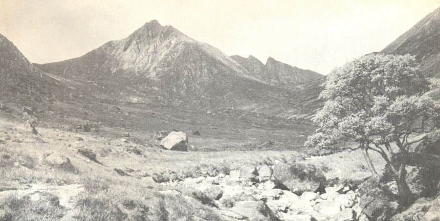 Cir Mhor from Glen Rosa on the Isle of Arran