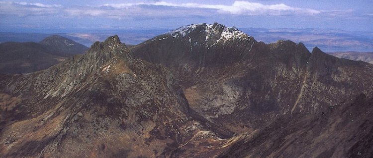 Cir Mhor and Goatfell on the Isle of Arran