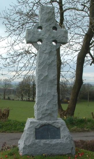 War Memorial at Baldernock Parish Church at Bardowie