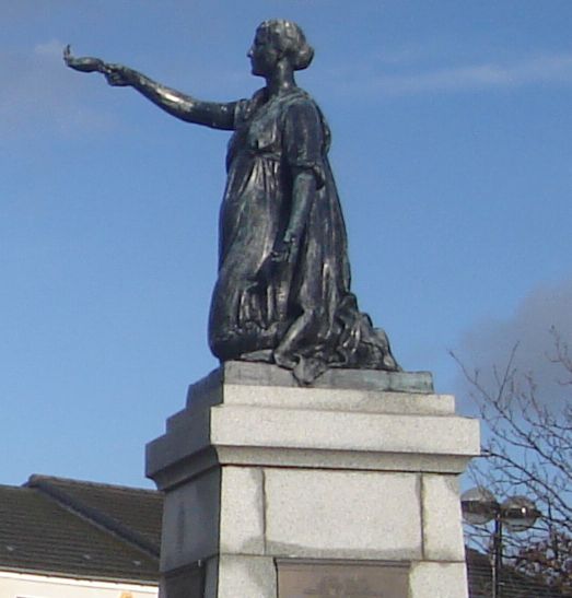War Memorial in Milngavie Town Centre
