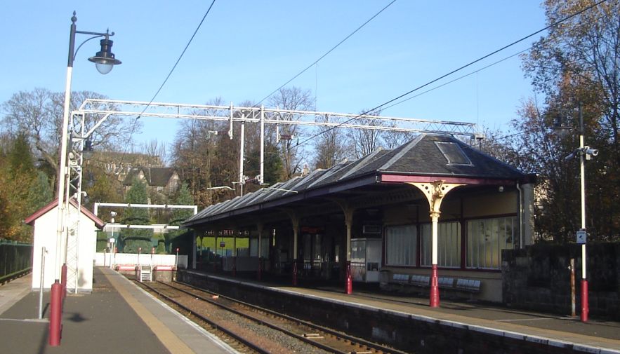 Milngavie Railway Station - Terminus for the West Highland Way