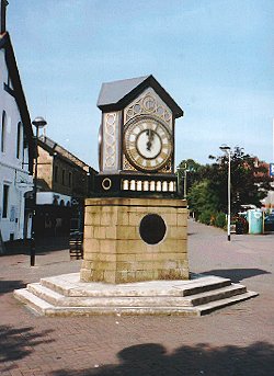 Clock Tower in Milngavie Town Centre