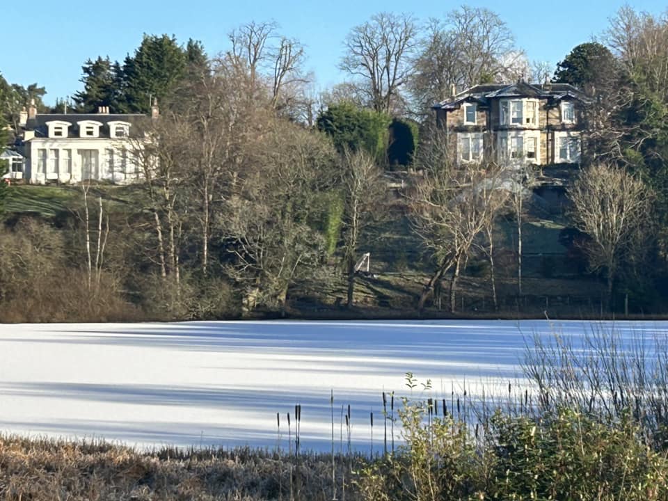 St.Germain's Loch in winter