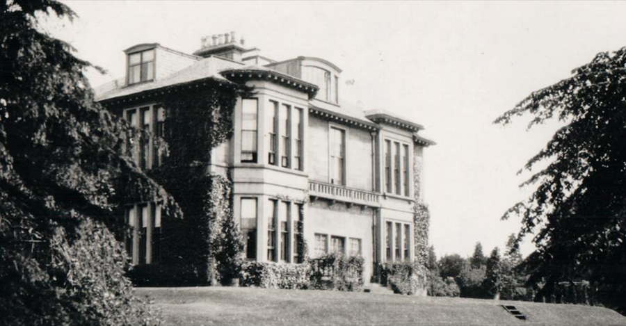 Former Ledcameroch House in Old Bearsden