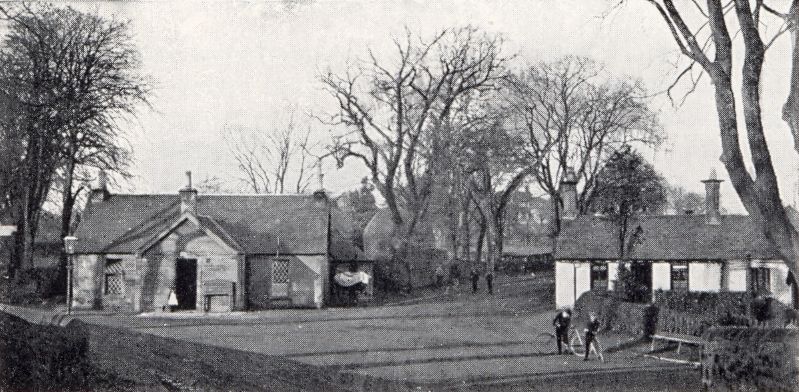 Old photo of Canniesburn Toll in Bearsden