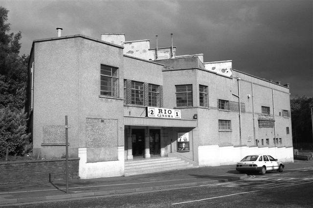 The "Rio" - former picture house at Canniesburn Toll in Bearsden