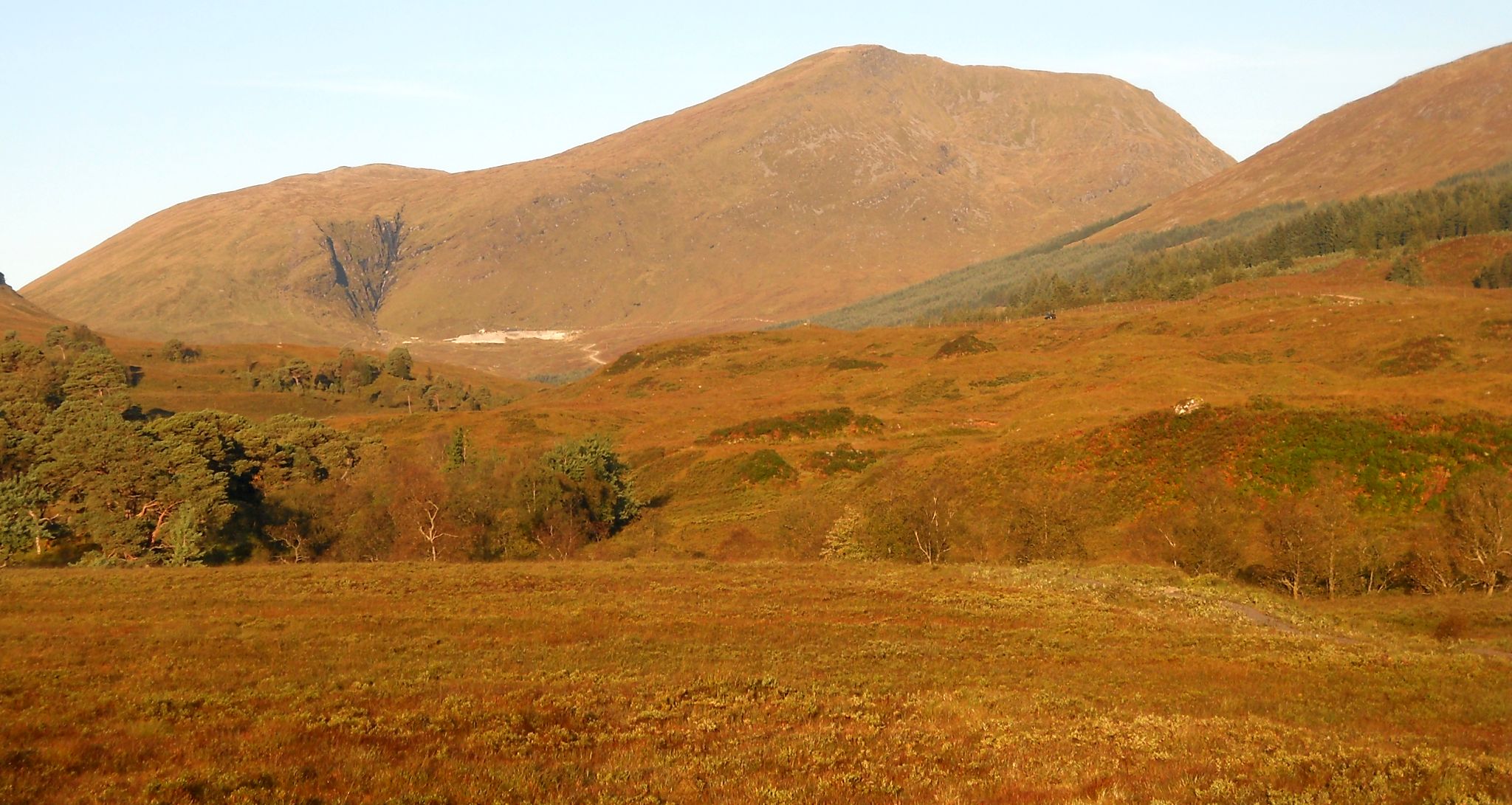 Beinn Chuirn on route from Dalrigh