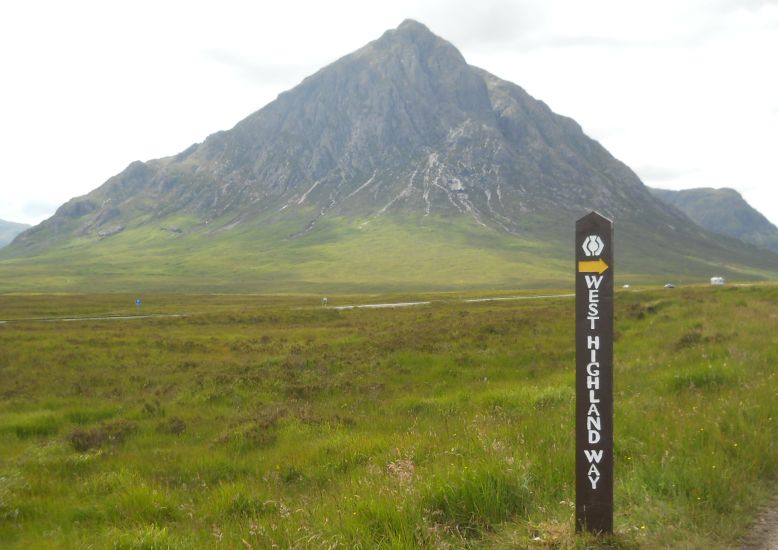 Buachaille Etive Mor from the West Highland Way