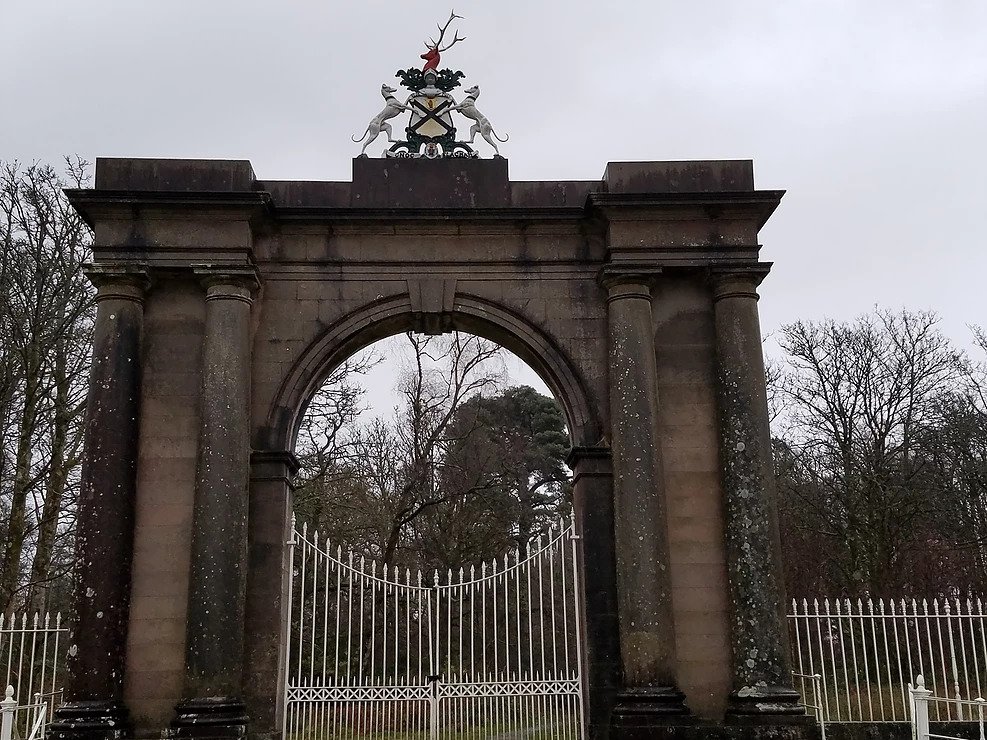 Front Gate of Luss Estate