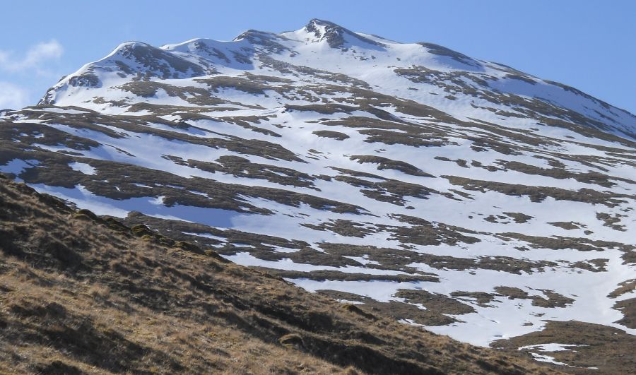 Northern Side of Meall nan Tarmachan from Coire Riadhailt