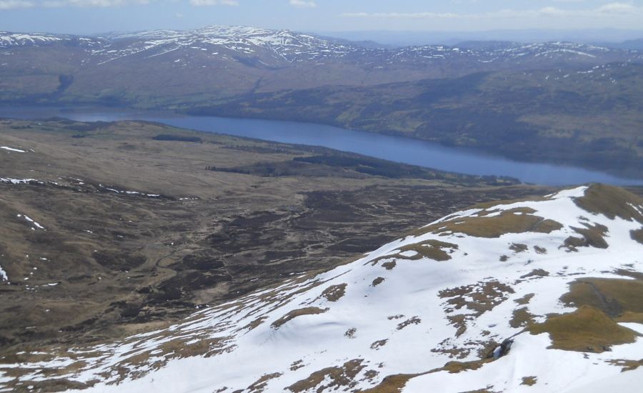 Loch Tay and Creag Uchdag from Meall nan Tarmachan