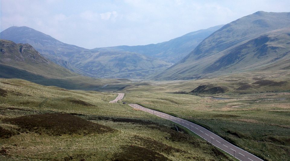 The Cairnwell and Glas Maol above Glenshee in the Eastern Highlands