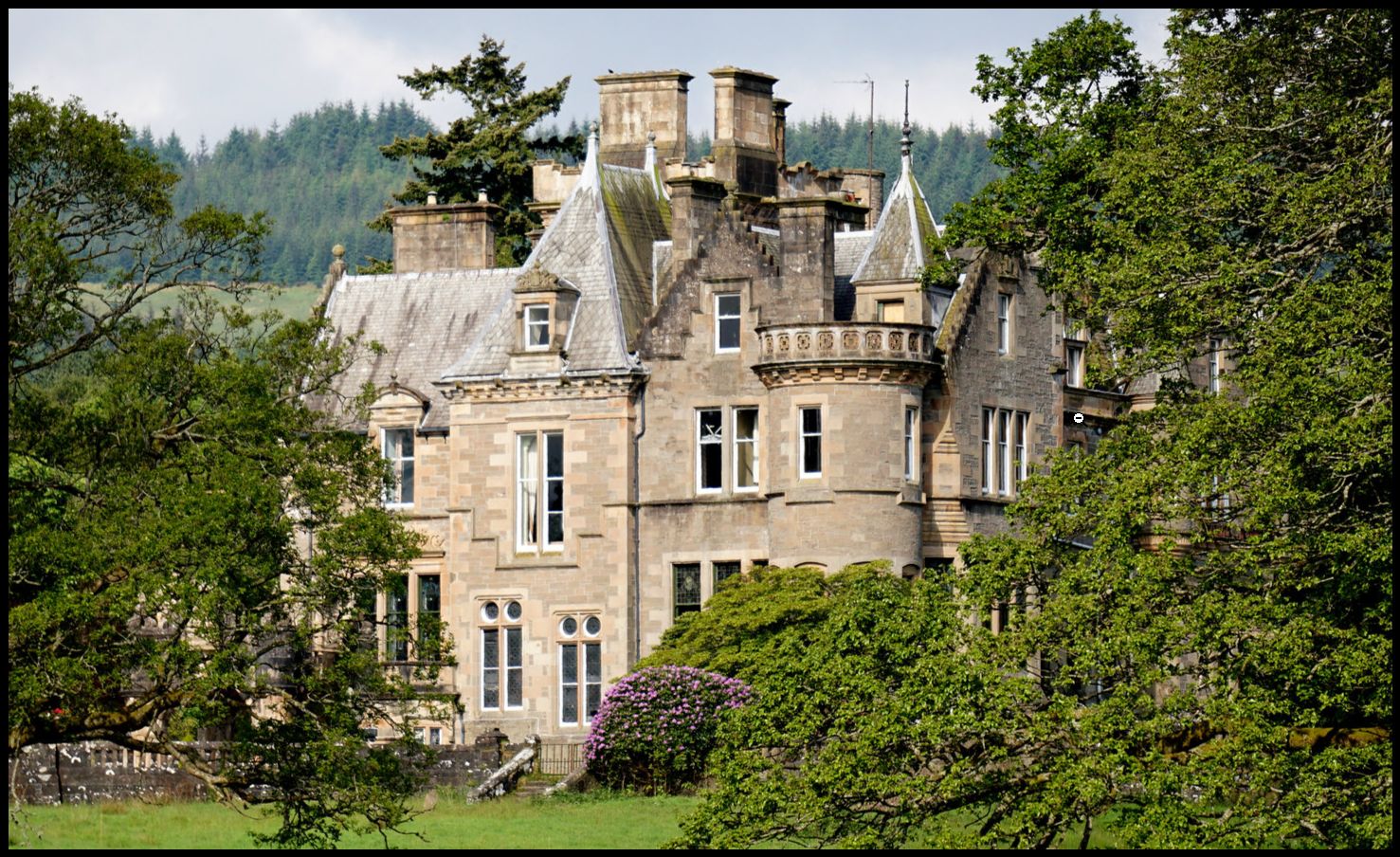 Auchendennan House - The Big House from STV series 'Take the High Road'