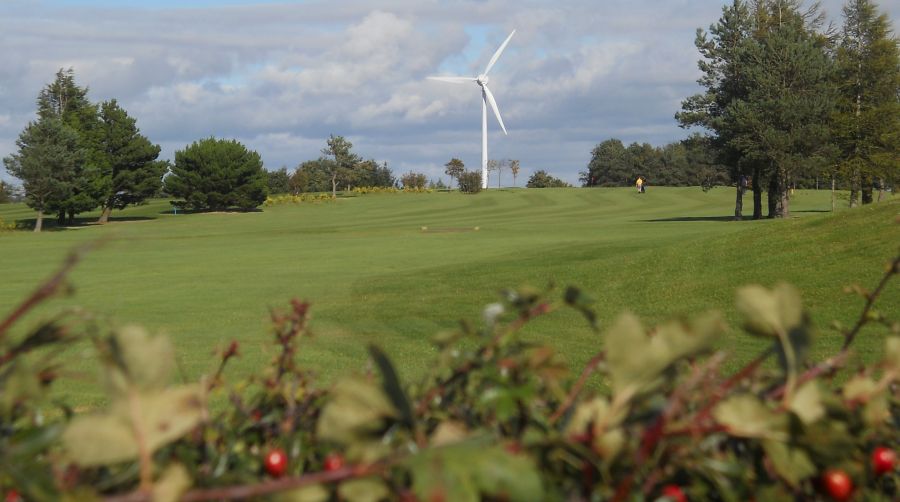 Langlands Golf Course adjacent to Langland Moss
