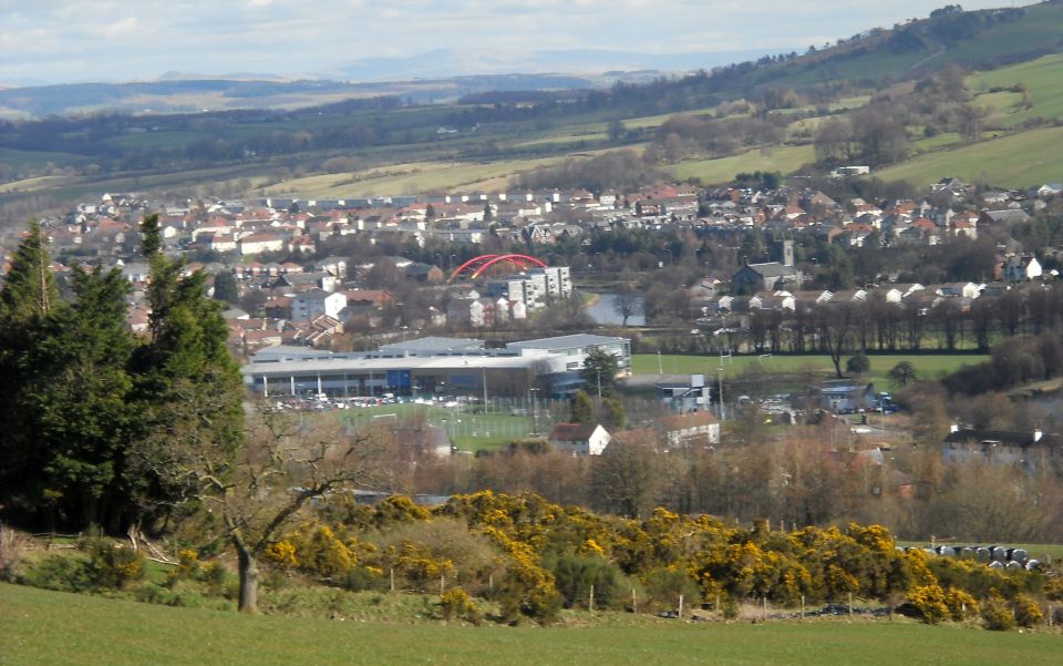 Bonhill from footpath from Renton to Cardross