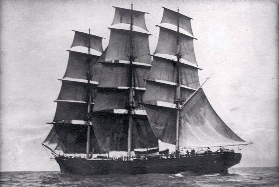 Cutty Sark - sister ship of the Carrick