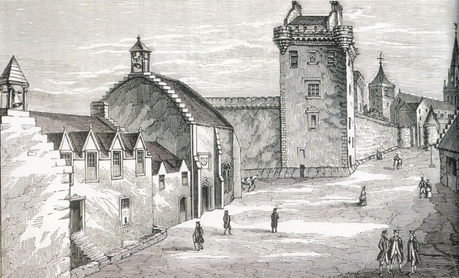 The Bishop's Castle in Old Glasgow