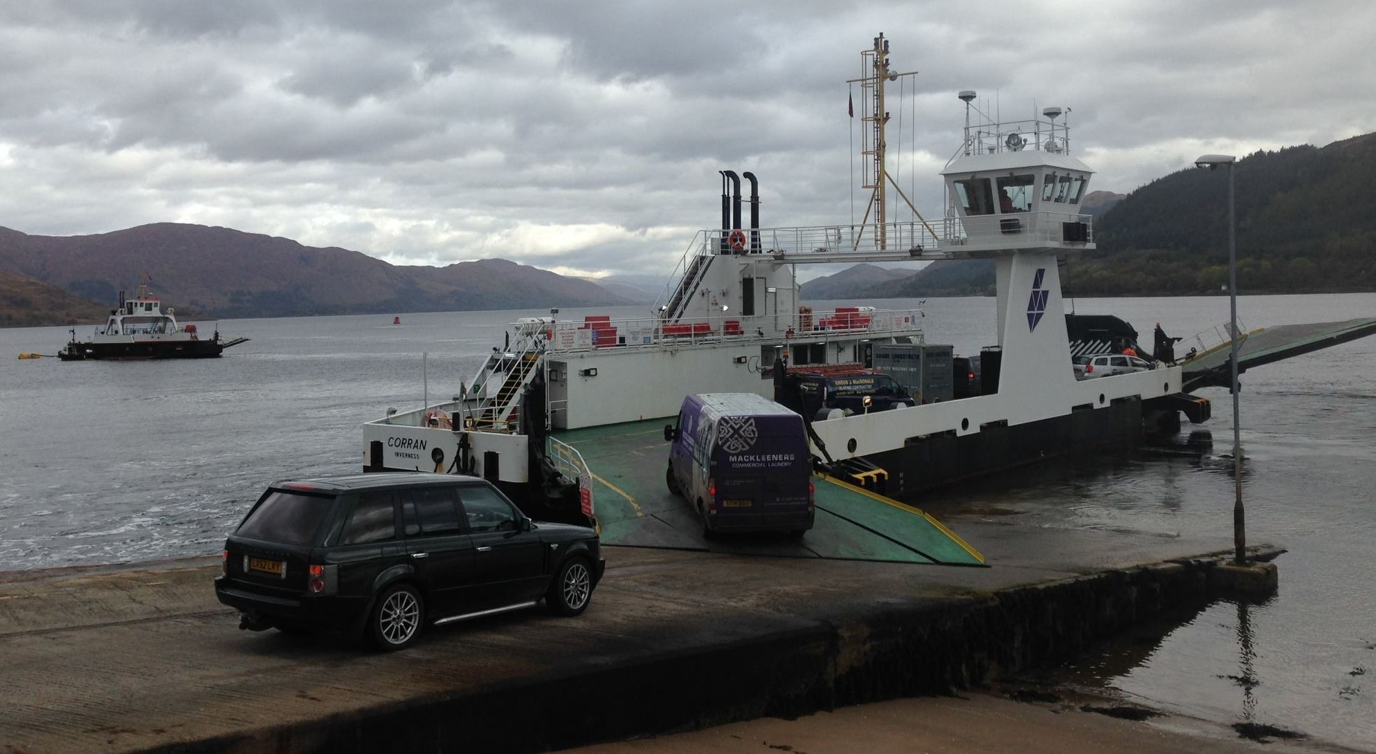 Corran Ferry to the Island of Mull