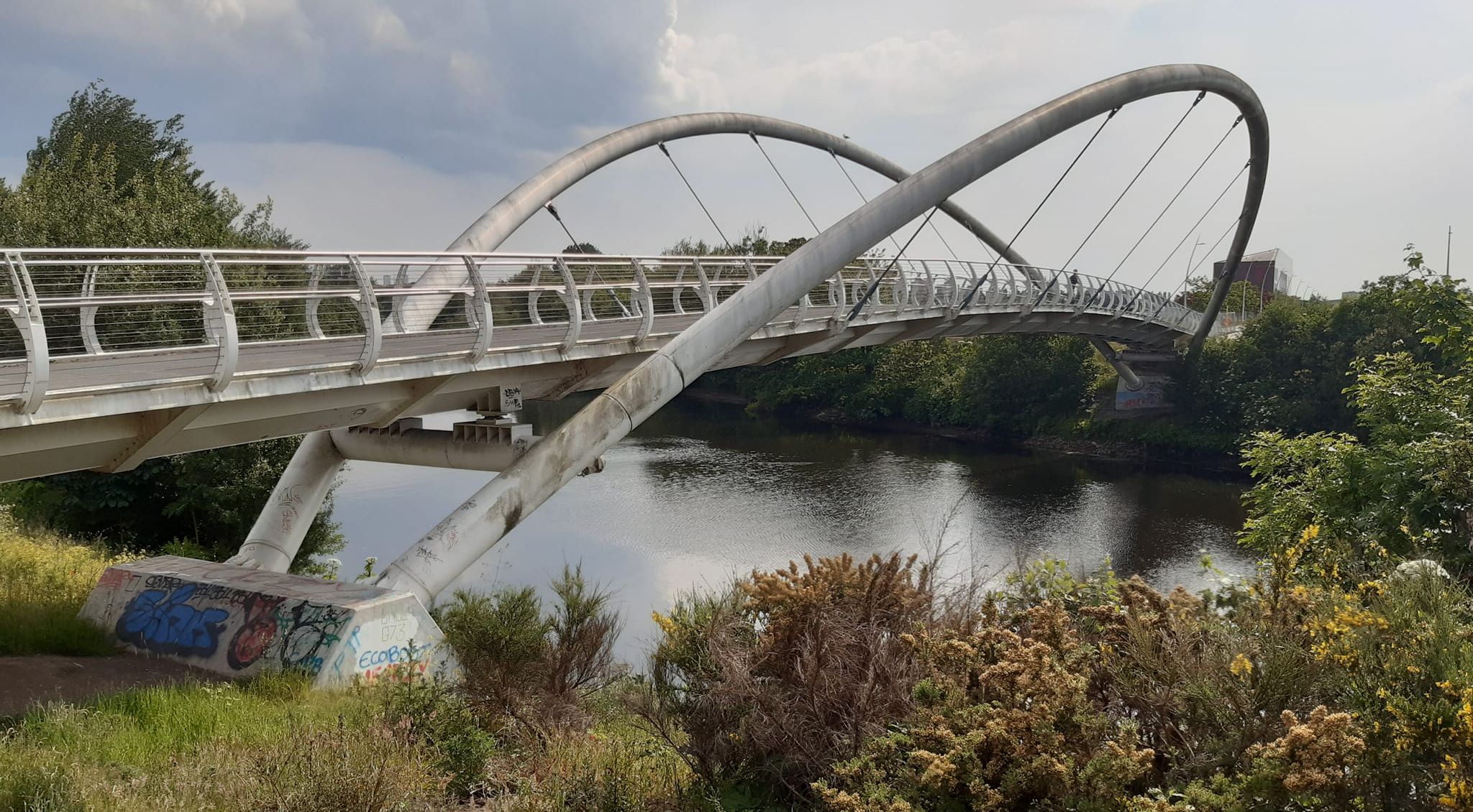 "Smart Bridge" at Dalmarnock across River Clyde
