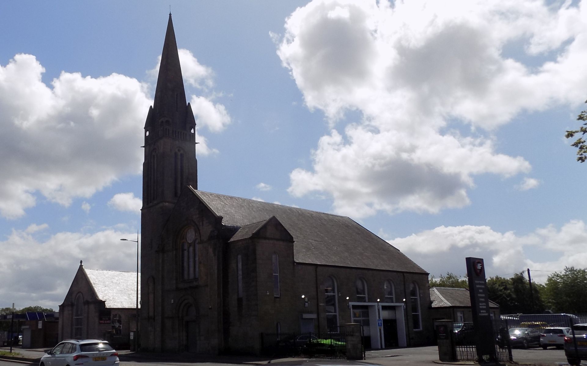 Hamilton Memorial Church in Glasgow Road in Clydebank