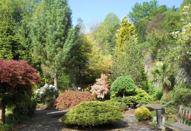 Walled Garden in Colzium Lennox Estate