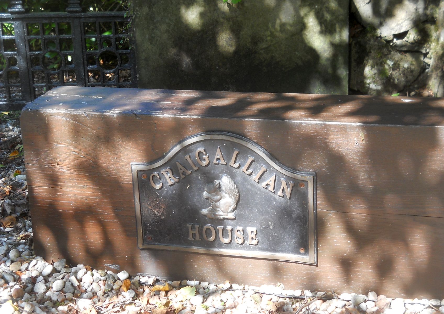 Craigallian House Nameplate