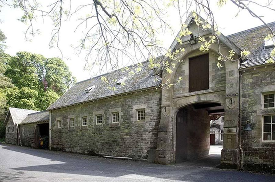The stables at Craigallian House