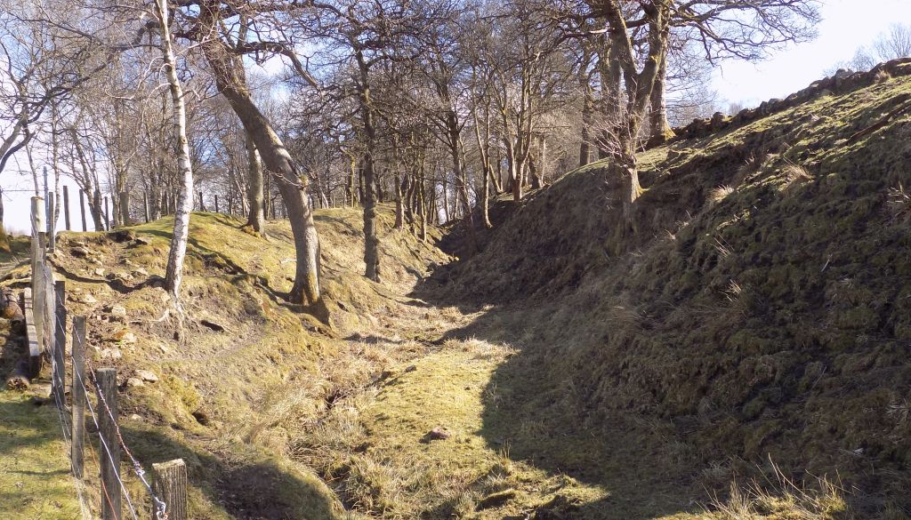 Ditch and ramparts of the Antonine Wall