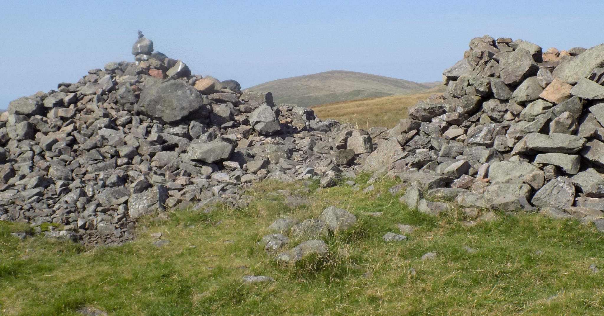 Cairn on King's Seat Hill