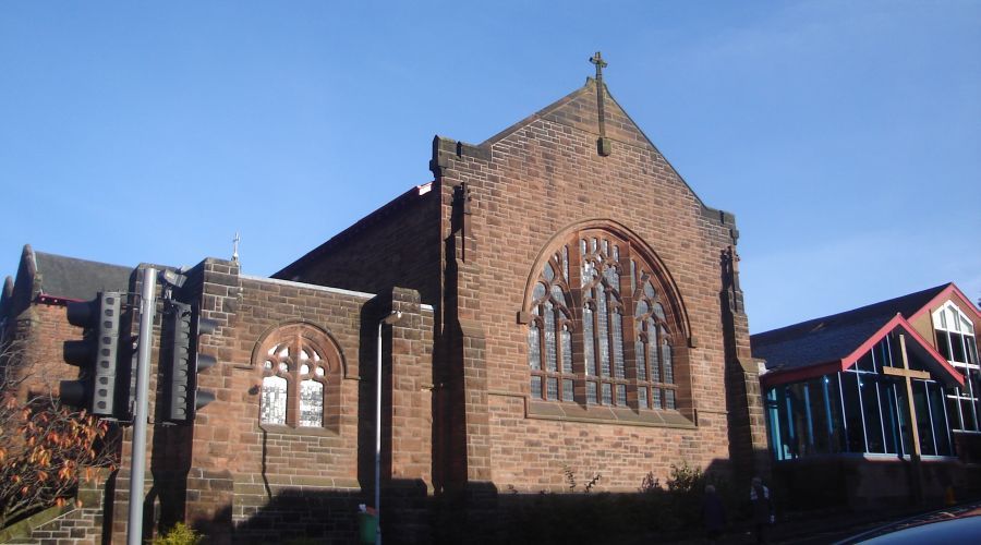 Saint Paul's Church at the foot of Baldernock Road