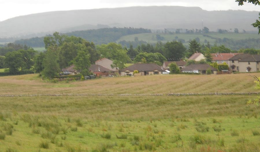 The Kilpatrick Hills from the outskirts of Drymen