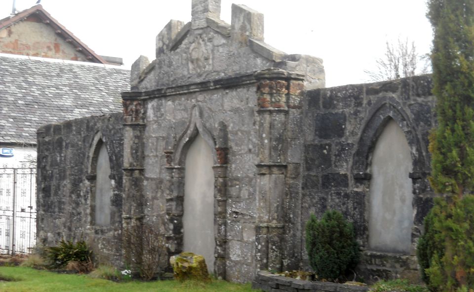 Remains of old church in Dumbarton